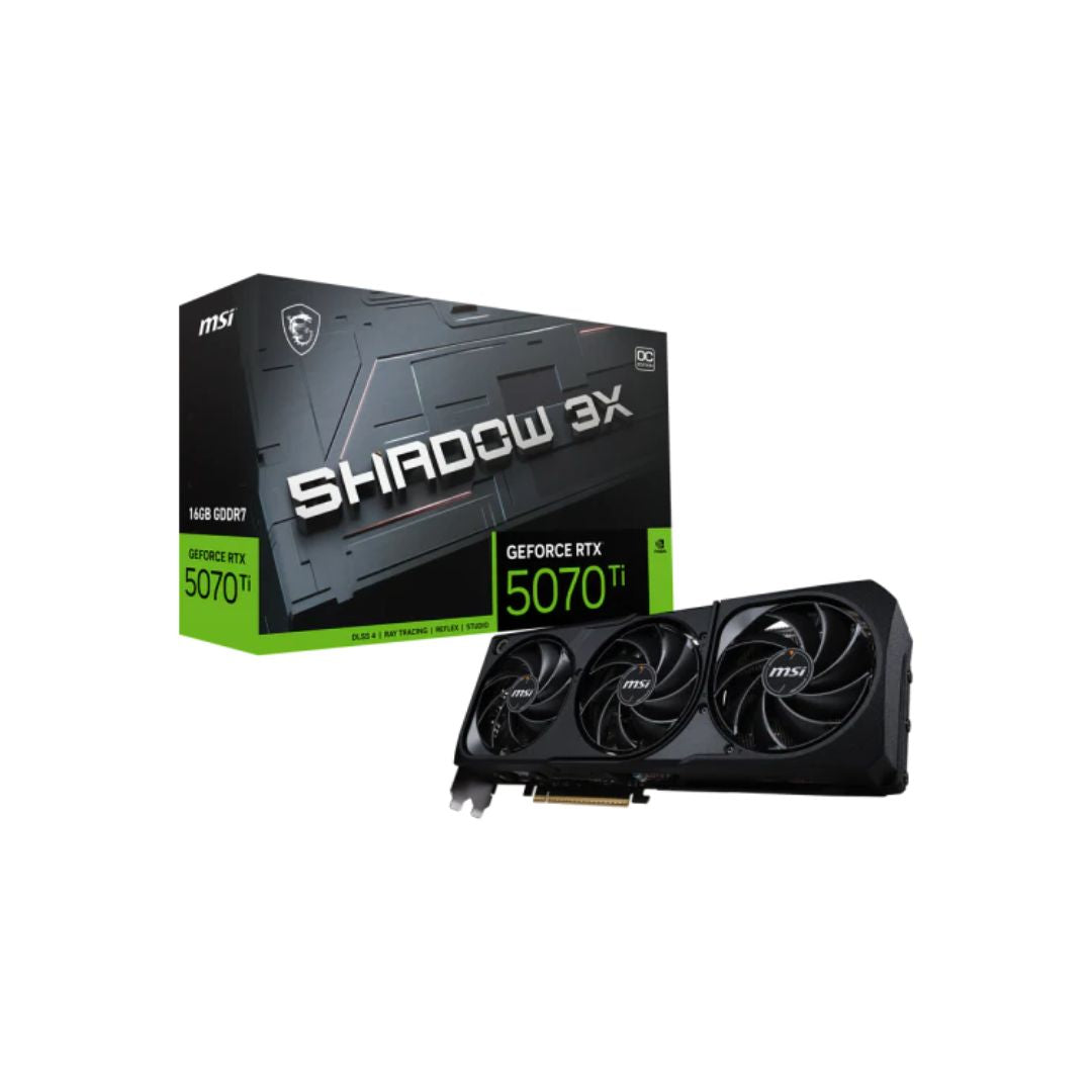 MSI GeForce RTX 5070 Ti SHADOW 3X OC - 16GB