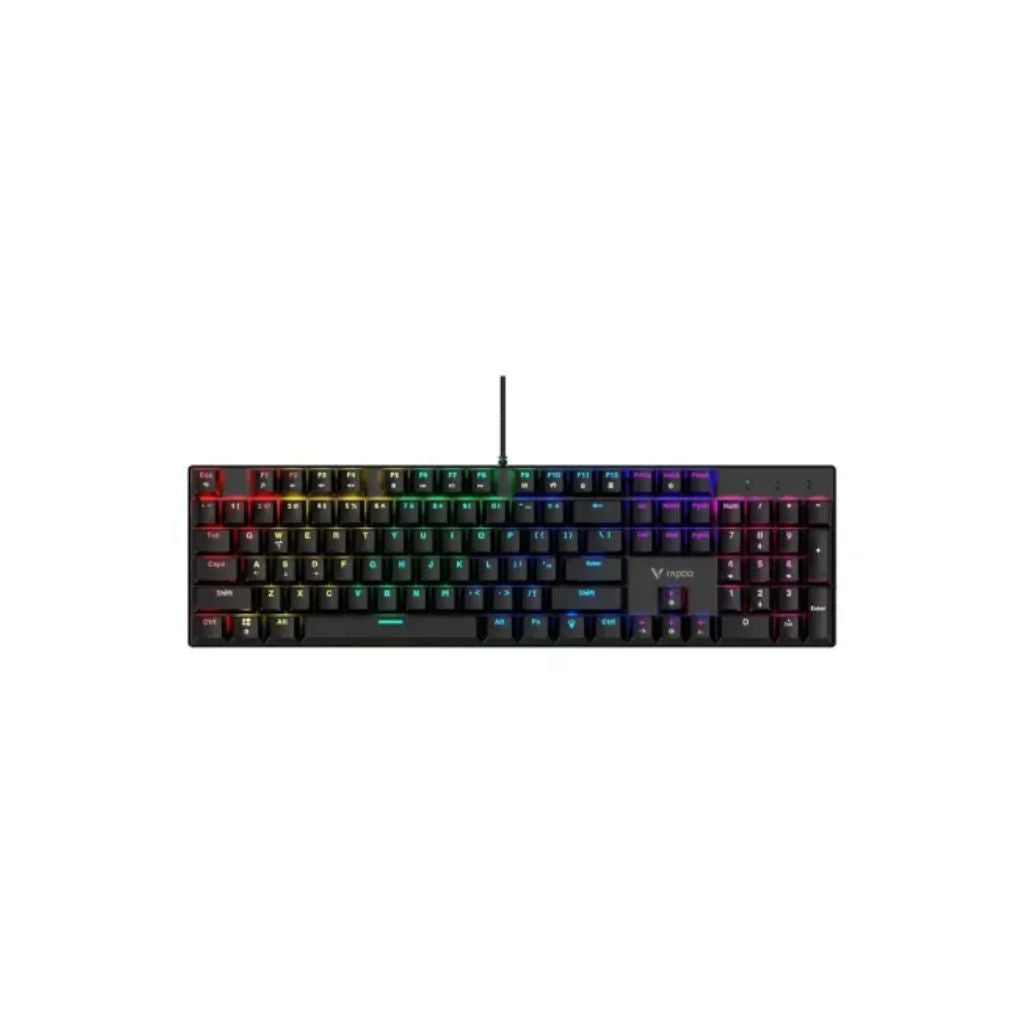 TJM Rapoo GK500 Wired Mechanical Gaming Keyboard - Black