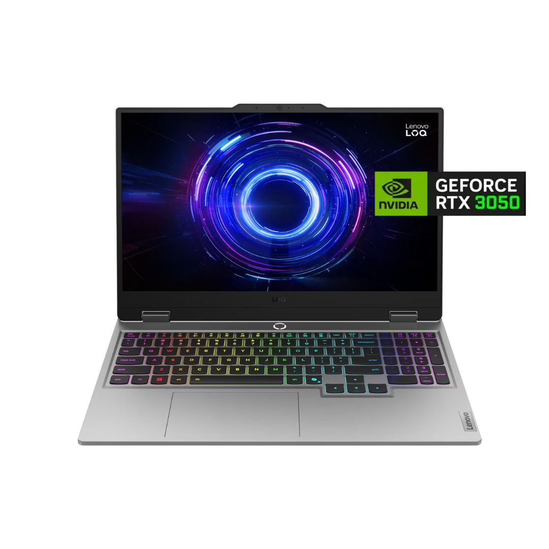 TJM Lenovo LOQ 15IRX9 - (0EAX) Intel Core i7-13650HX, RAM 16GB, SSD 512GB, RTX 3050 6GB, 15.6 Inch FHD IPS 144Hz, Luna Gray