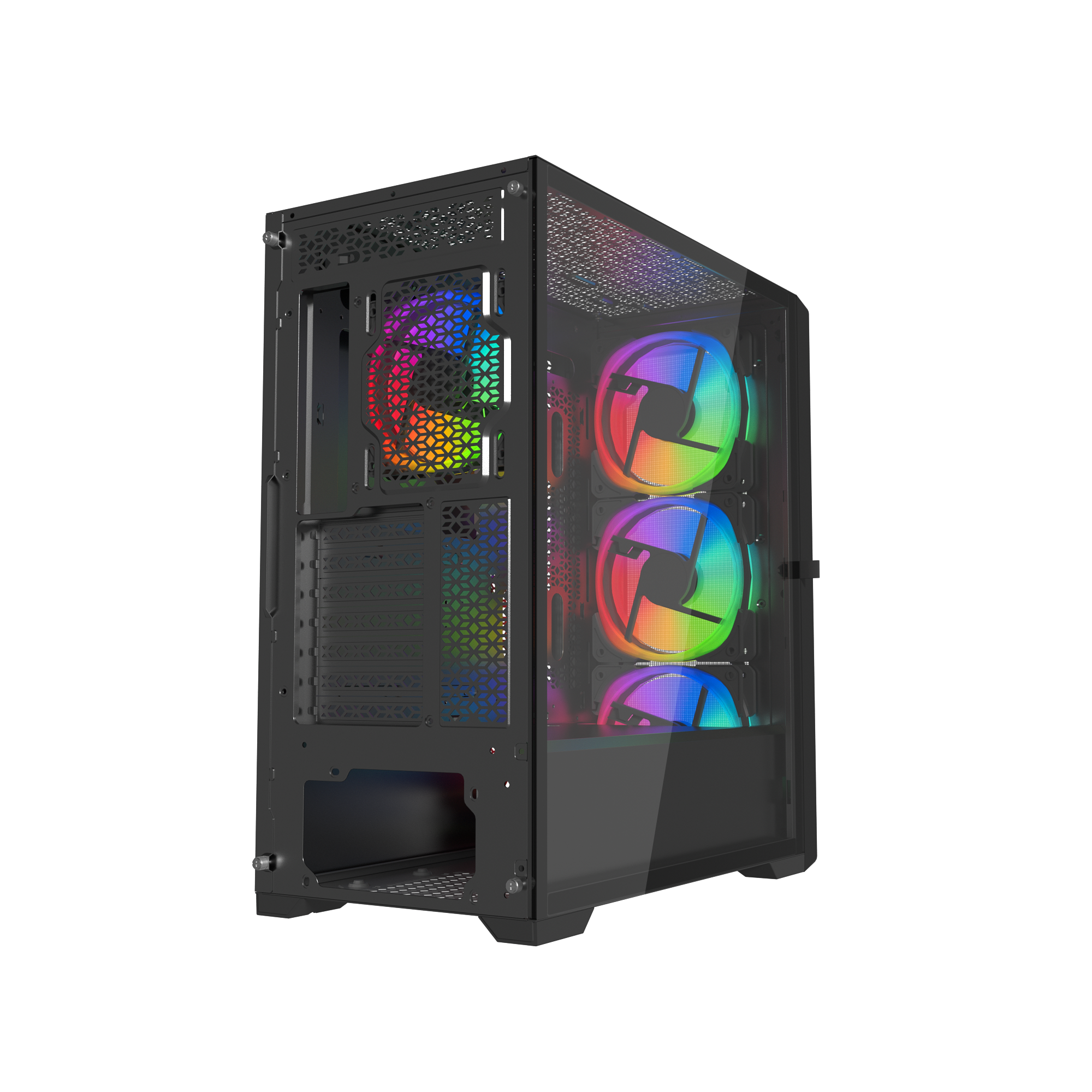 TJM Raptor 230-A Falcon Strike Tempered Glass - Black