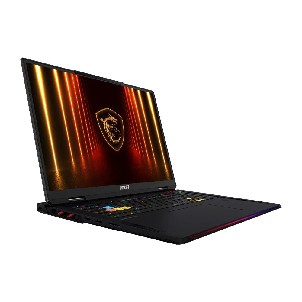 TJM MSI Raider A18 HX A9WIG-205AE, AMD Ryzen 9-9955HX3D, RAM 64GB, SSD 2TB, NVIDIA RTX 5090 24G, 18 Inch UHD+ (4k+) 120Hz, Core Black