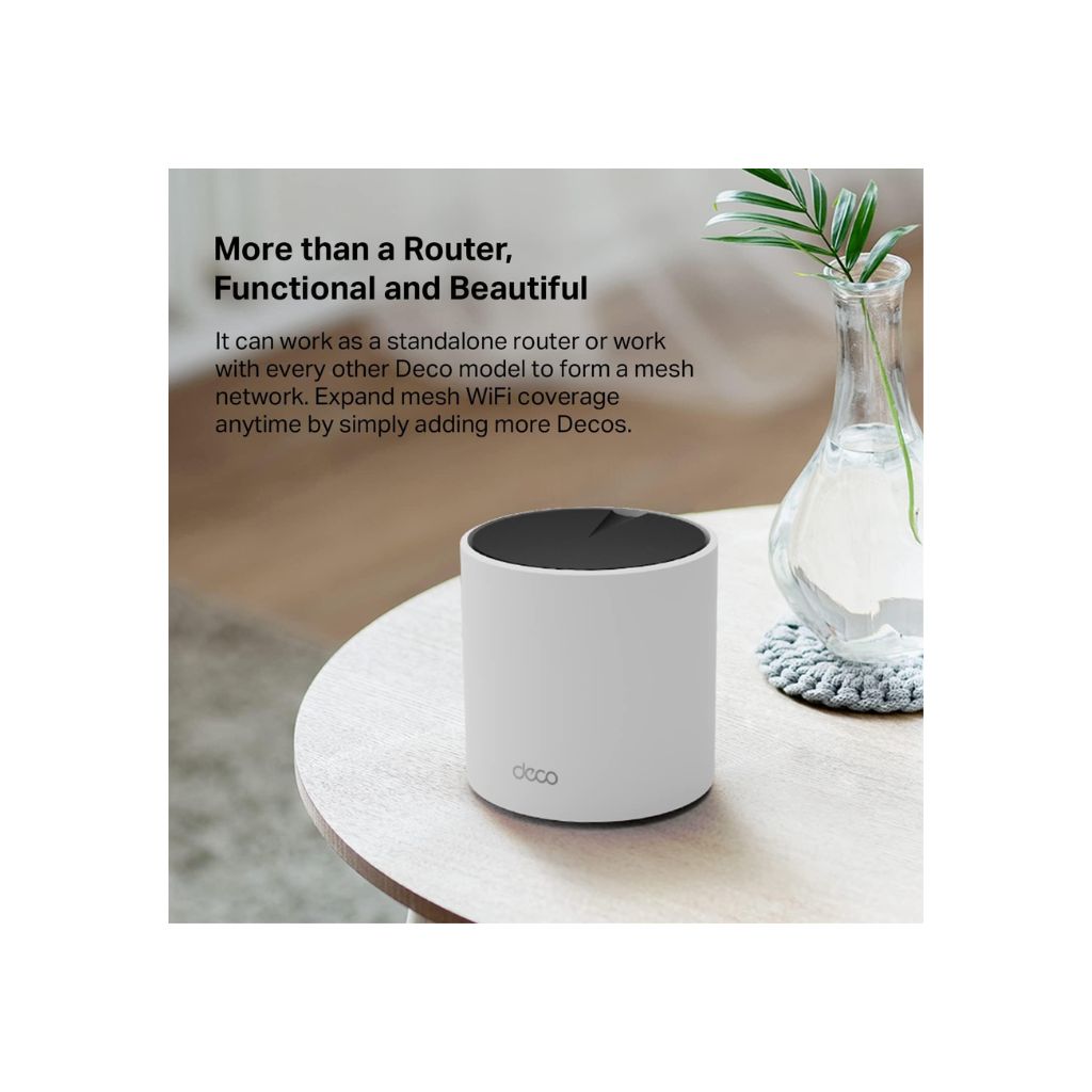 TJM TP-Link Deco X55 AX3000 Whole Home Mesh Wi-Fi 6 System 1-Pack