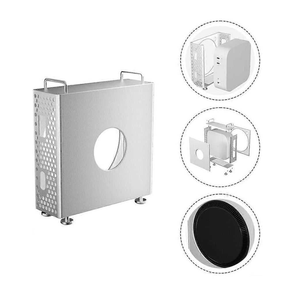 TJM Vertical stand For MAC Mini - Silver
