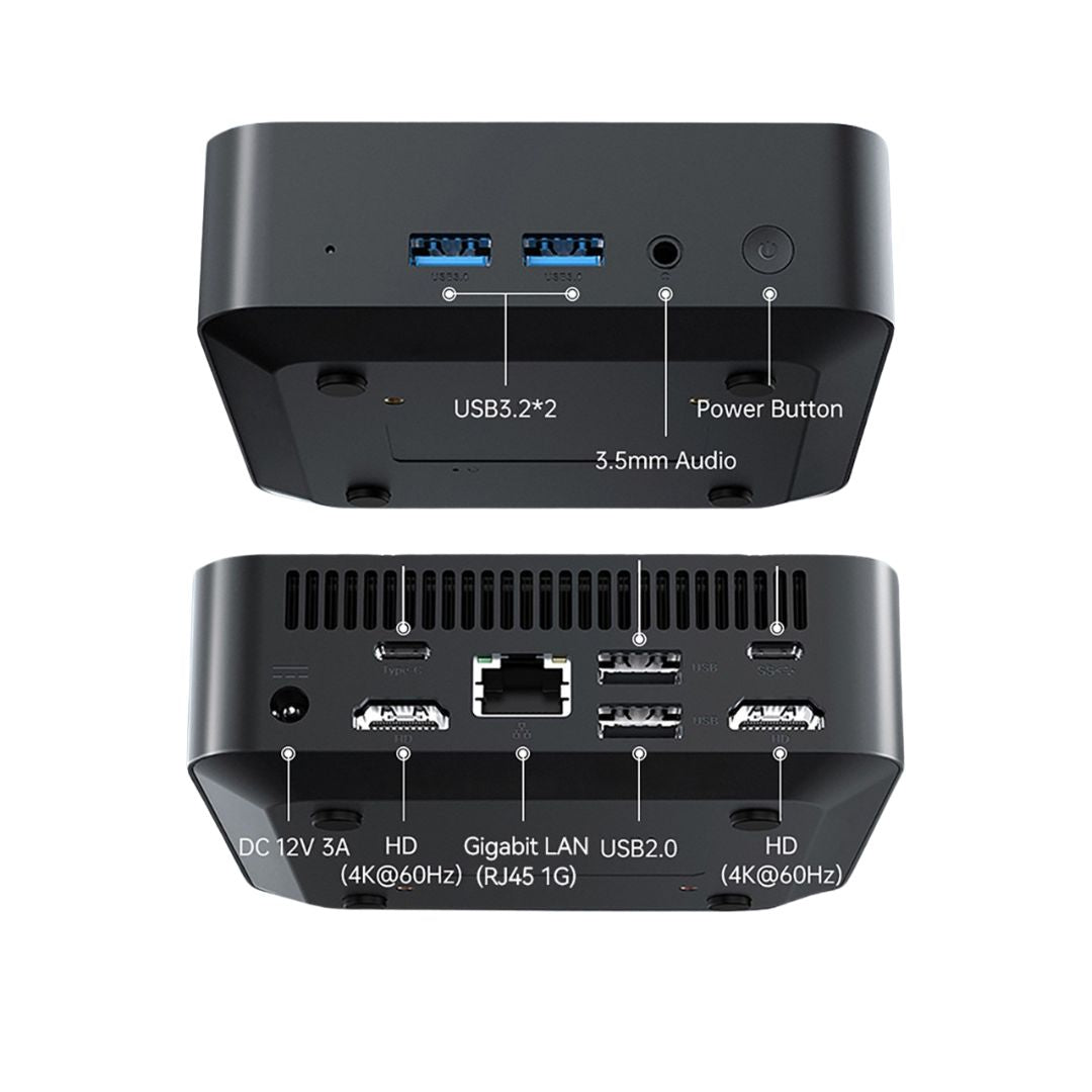 TJM Soyo M4 Pro Mini PC, Intel Twin Lake N150, RAM 16G, SSD 512, Intel UHD Graphics