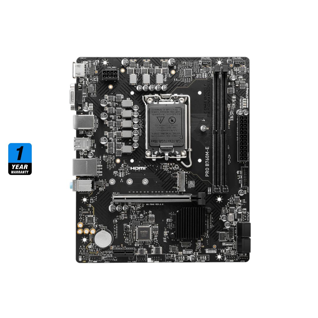 TJM MSI PRO B760M-E D5 , Motherboard