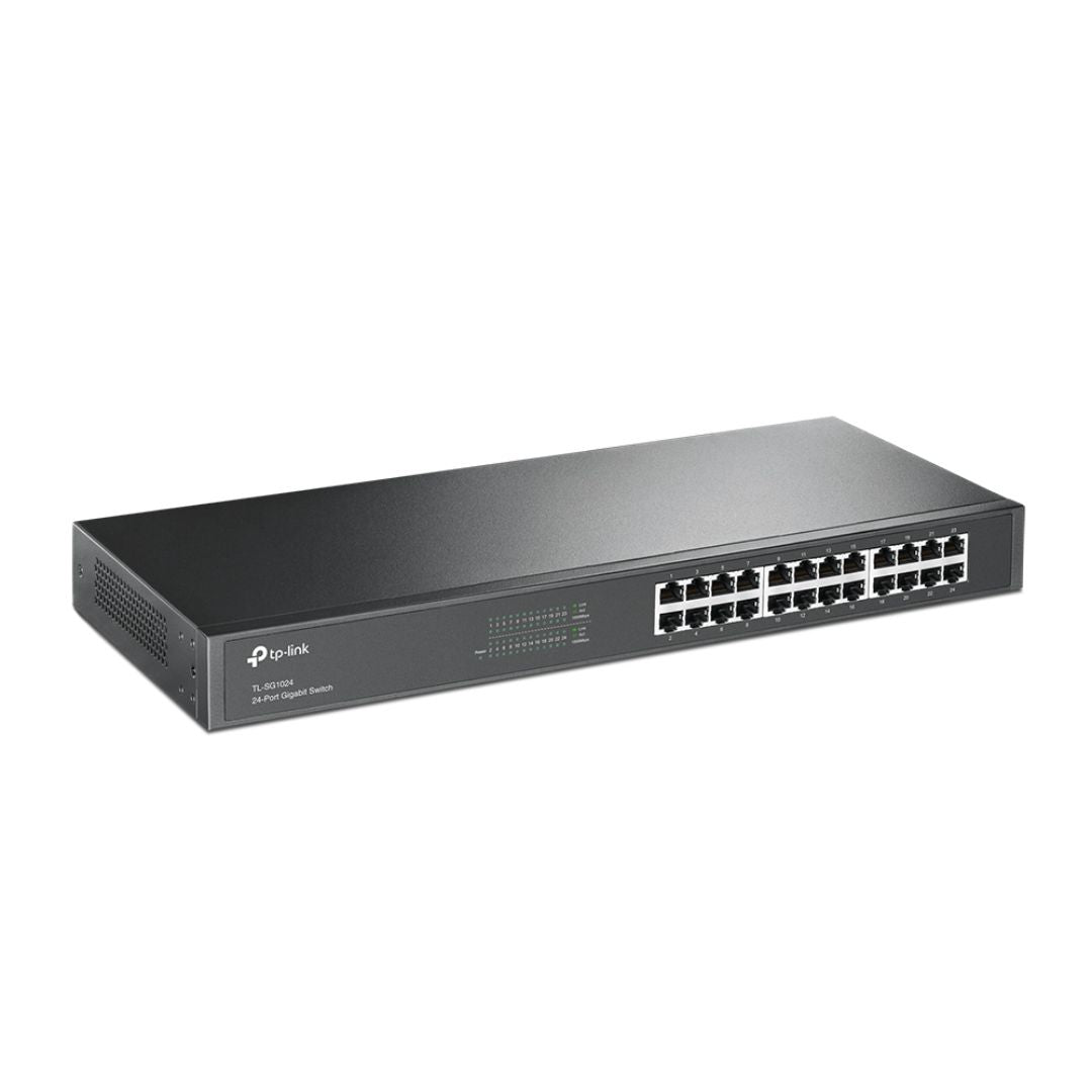TJM TP-Link TL-SG1024, Gigabit Rackmount Switch, 24-Port