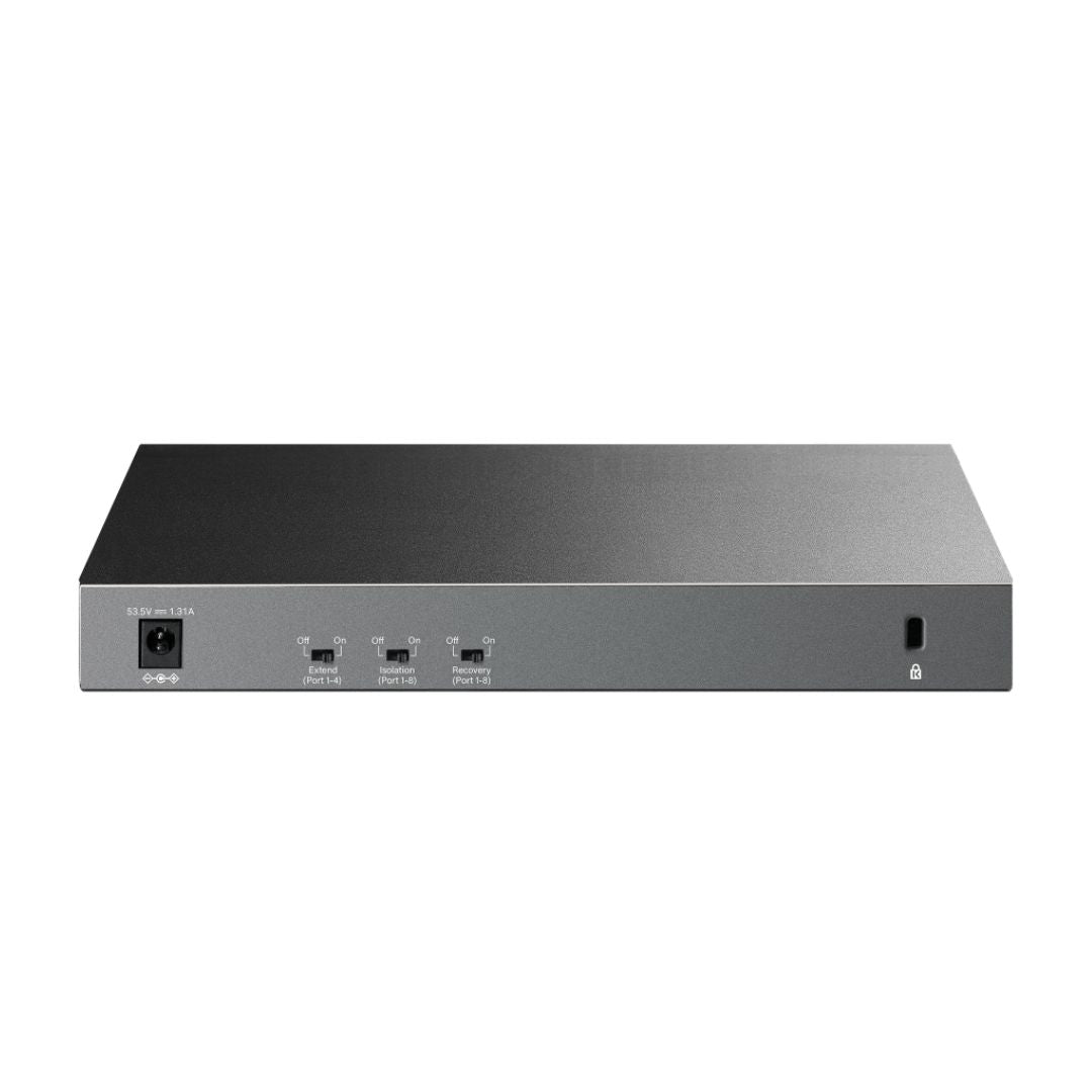 TJM TP-Link LS-1210GP, Gigabit Desktop Switch, 10-Port with 8-Port PoE+