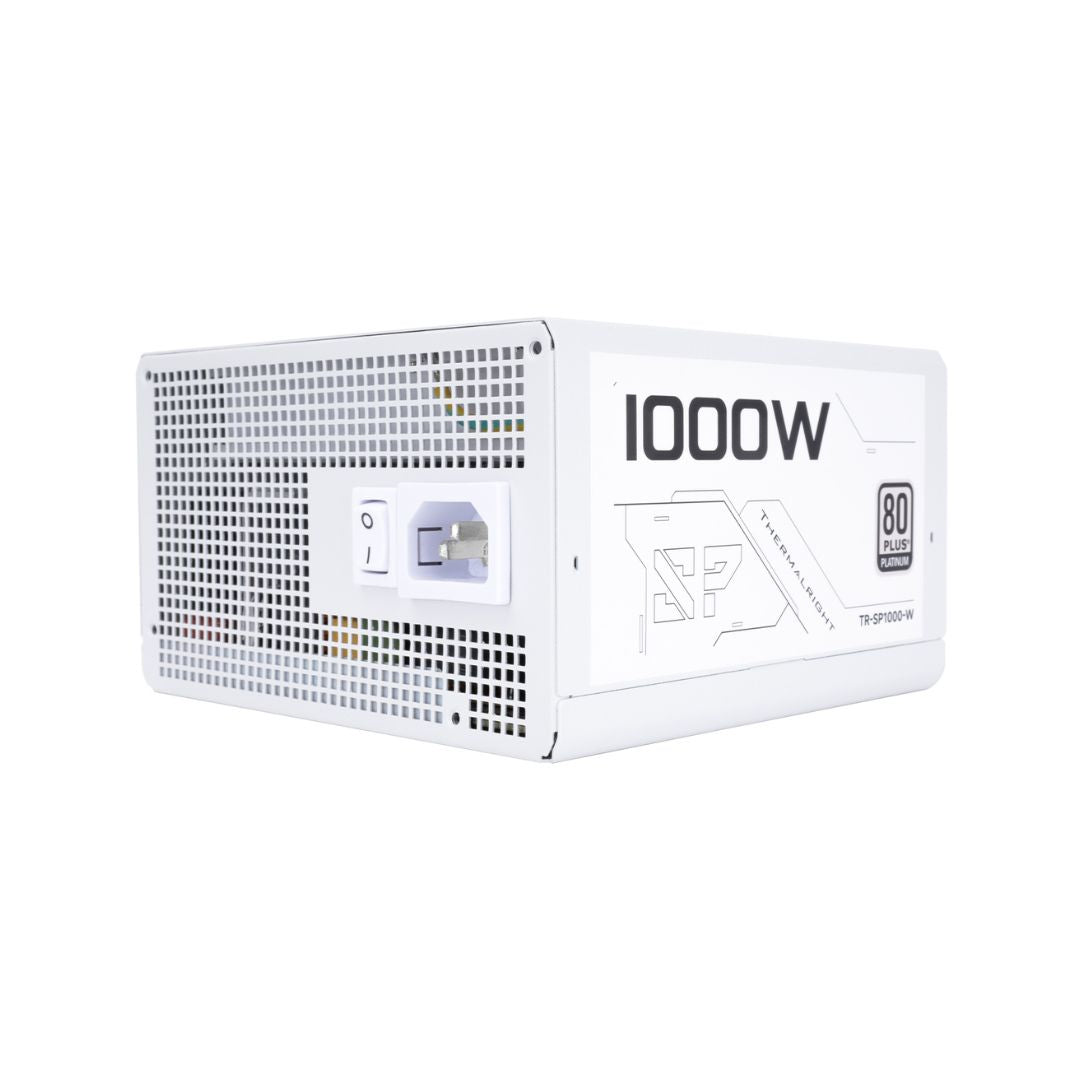 TJM Thermalright SP1000-W 1000W 80+ Platinum Power Supply, White