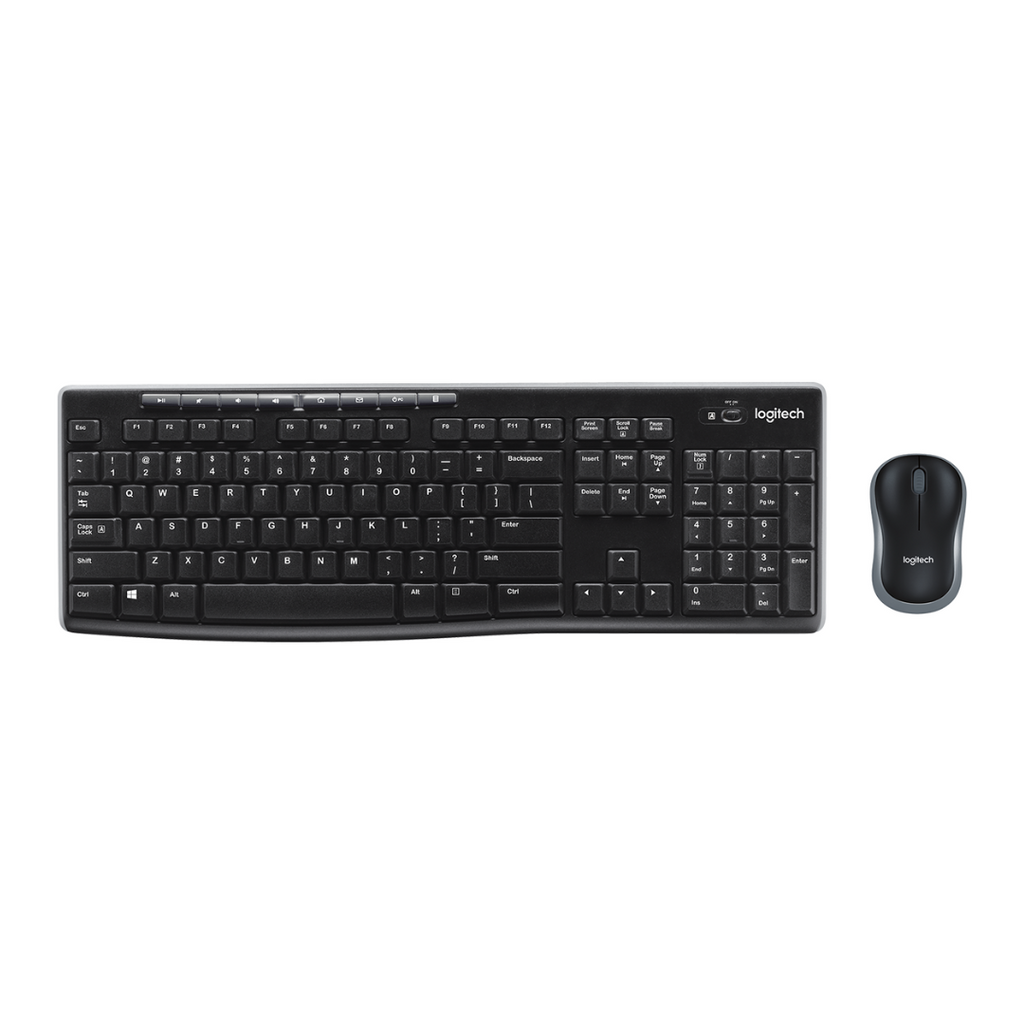 TJM Logitech MK270 Wireless Keyboard and Mouse Combo