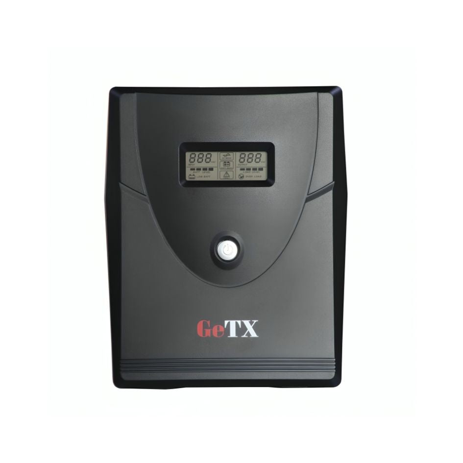 TJM UPS GeTX GXK-1500-C (1500VA, 1.5KV), Line interactive, LCD Battery 12v-9a *2