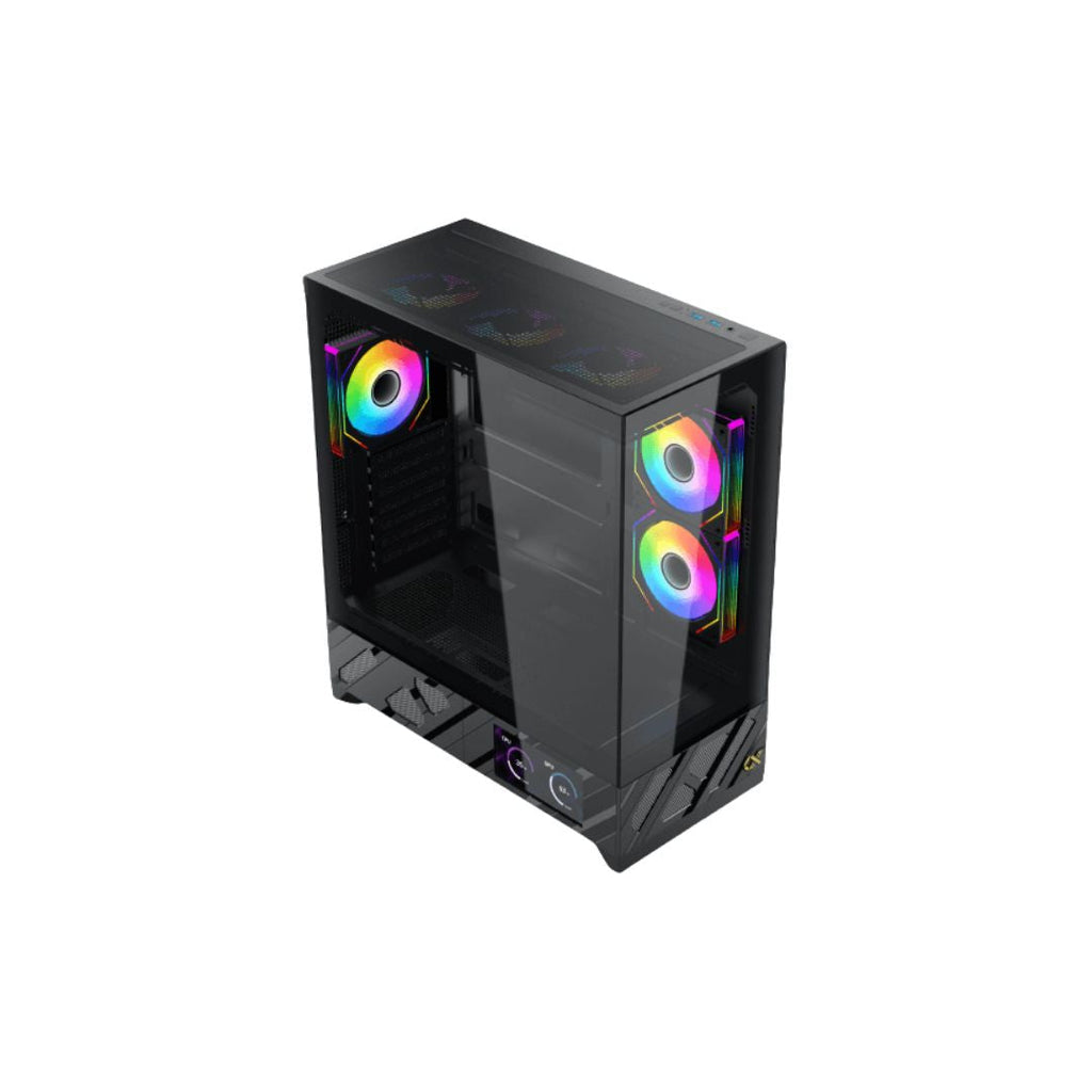TJM Xigmatek Alphard Pro Mid Tower Case - Black