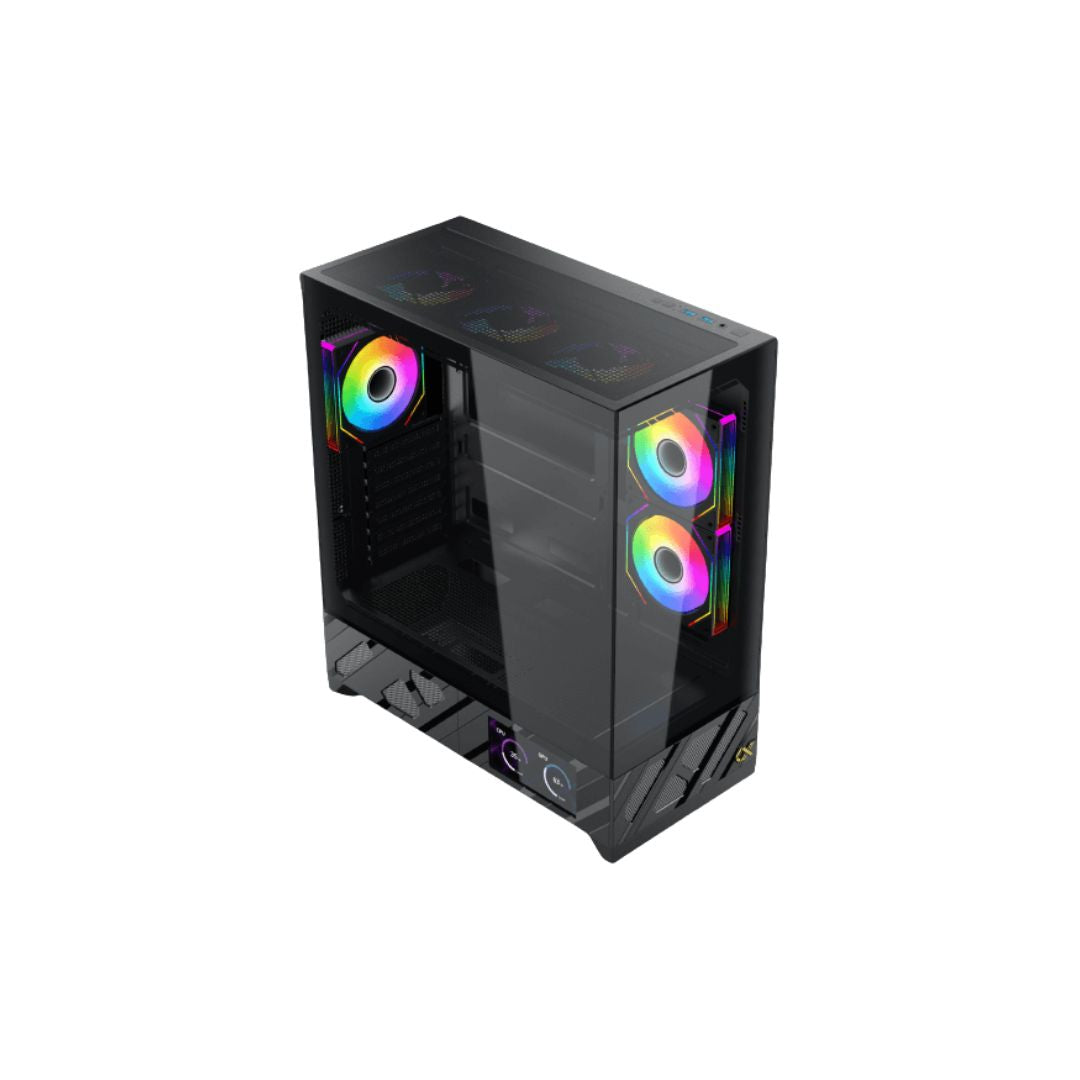 TJM Xigmatek Alphard Pro Mid Tower Case - Black