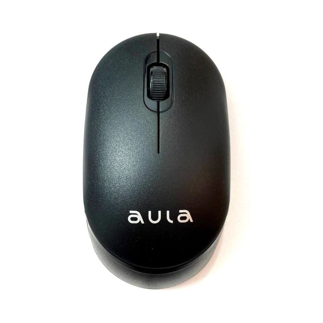 TJM AULA AC260 Wireless Combo Keyboard & Mouse - Black