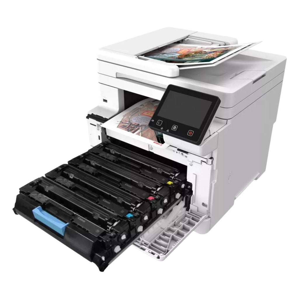 TJM Canon i-SENSYS MF667Cdw Wi-Fi, Colour All-in-1 Laser Printer (Print, Copy, Scan)