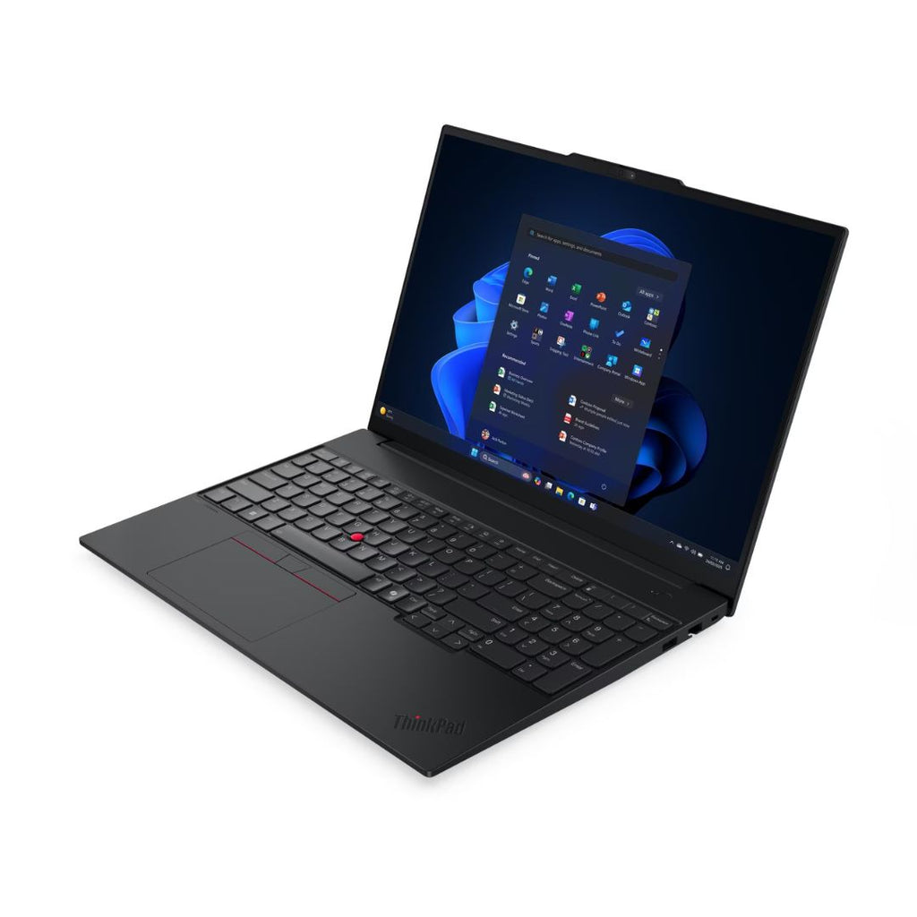 TJM Lenovo ThinkPad E16 - (5NGR) Ultra 7-255H, 16GB, 512GB, Intel® Graphics, 16 Inch WUXGA IPS, Black