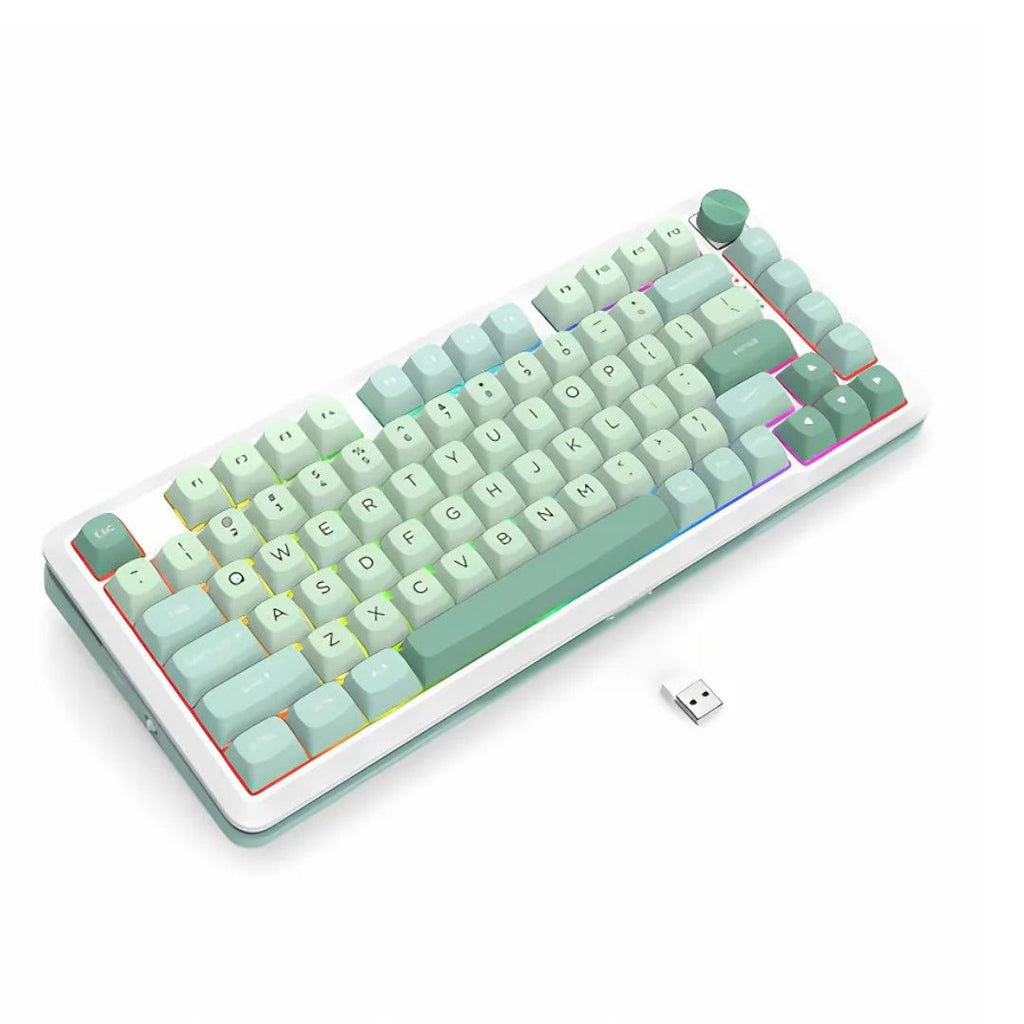 TJM Redragon K681MG CYRUS PRO Tri-Mode Mechanical Keyboard - Green