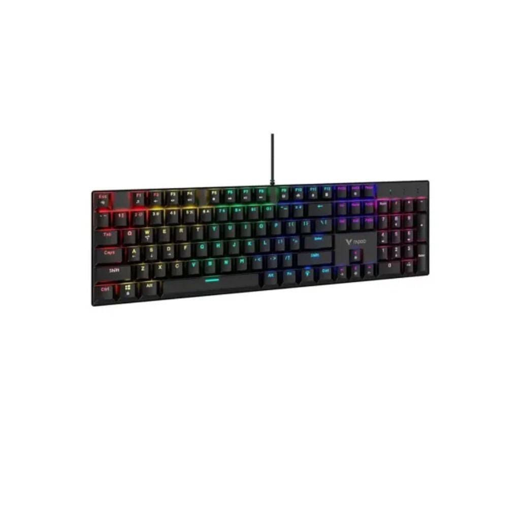 TJM Rapoo GK500 Wired Mechanical Gaming Keyboard - Black