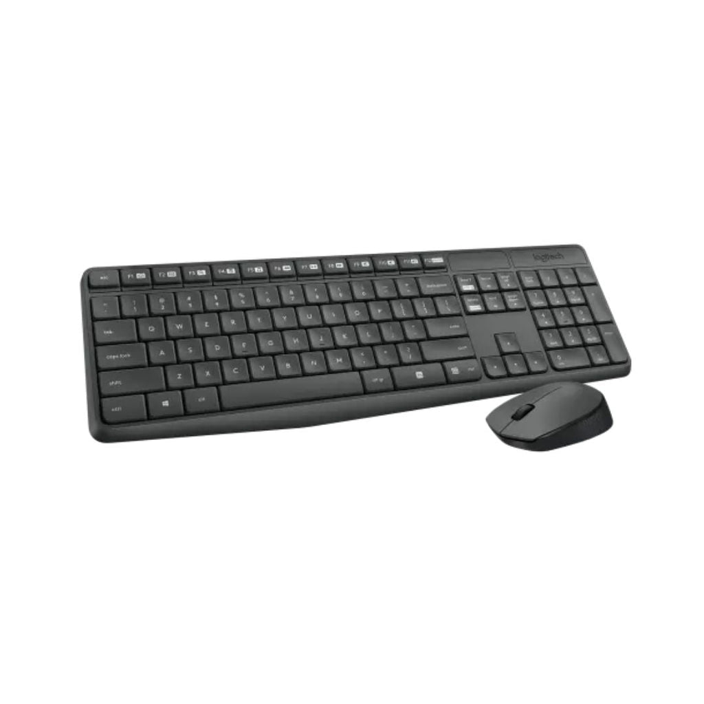 TJM Logitech MK235 ADVANCED Wireless Keyboard and Mouse Combo