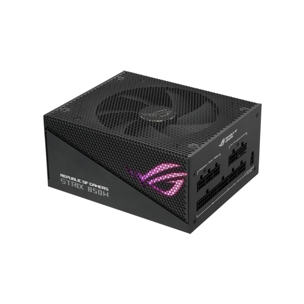 TJM ASUS ROG STRIX 850W Gold Aura Edition, Full Modular, 80+ GOLD, PCIe 5.0 , Black