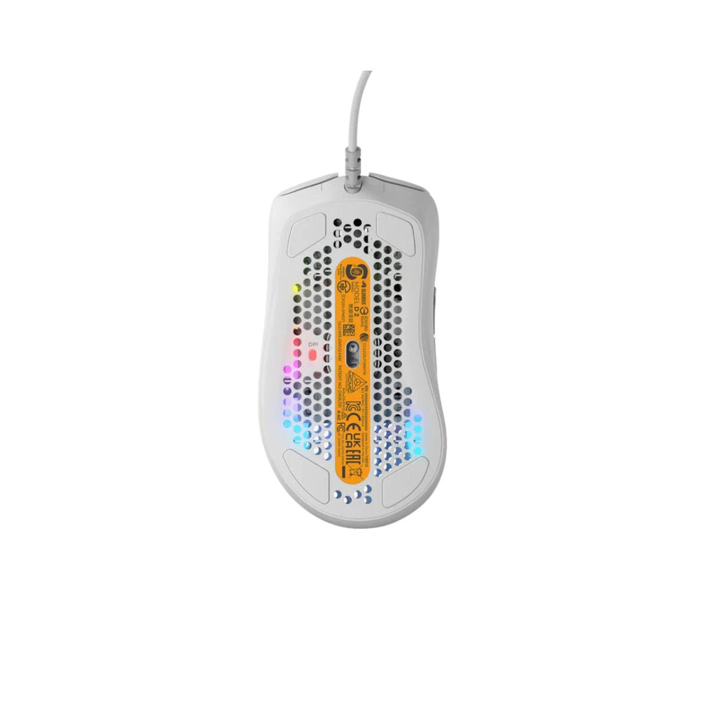 TJM Glorious Gaming Model D2 Wired Gaming Mouse - Matte White