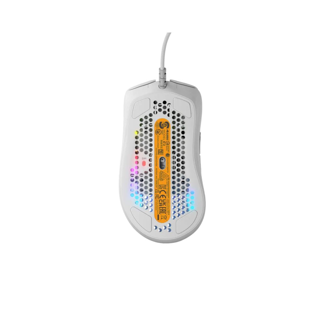 TJM Glorious Gaming Model D2 Wired Gaming Mouse - Matte White