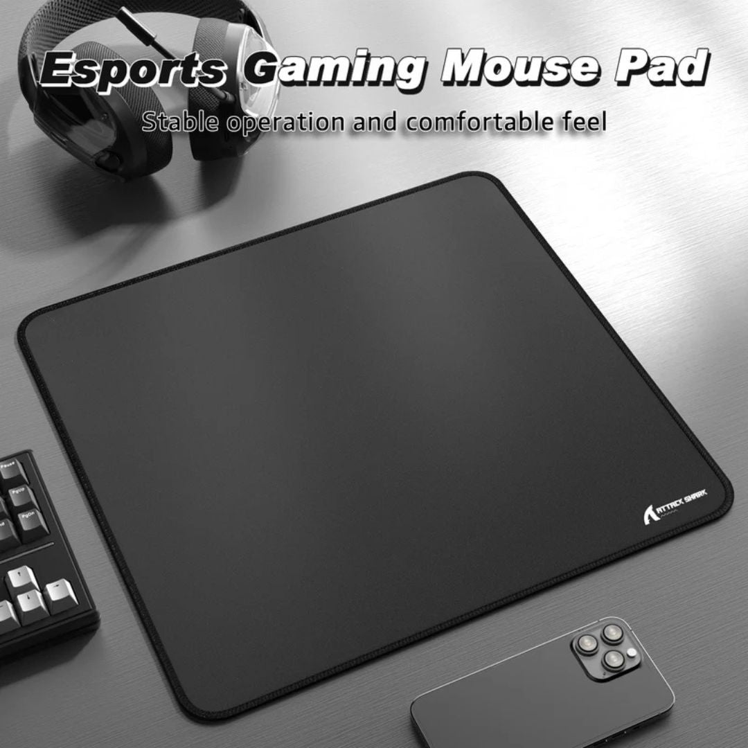 TJM ATTACK SHARK CM02 eSport Gaming Mousepad - Black Dark Gray