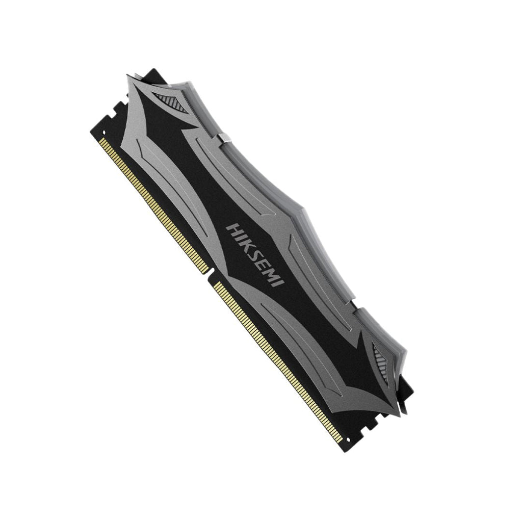 TJM Hiksemi Akira 16GB (1x16GB) 3200Mhz CL16 DDR4 RGB Desktop Memory - Silver
