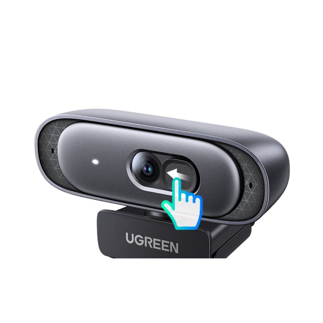 TJM UGREEN CM778 2K 30FPS Full HD Web Camera - Black