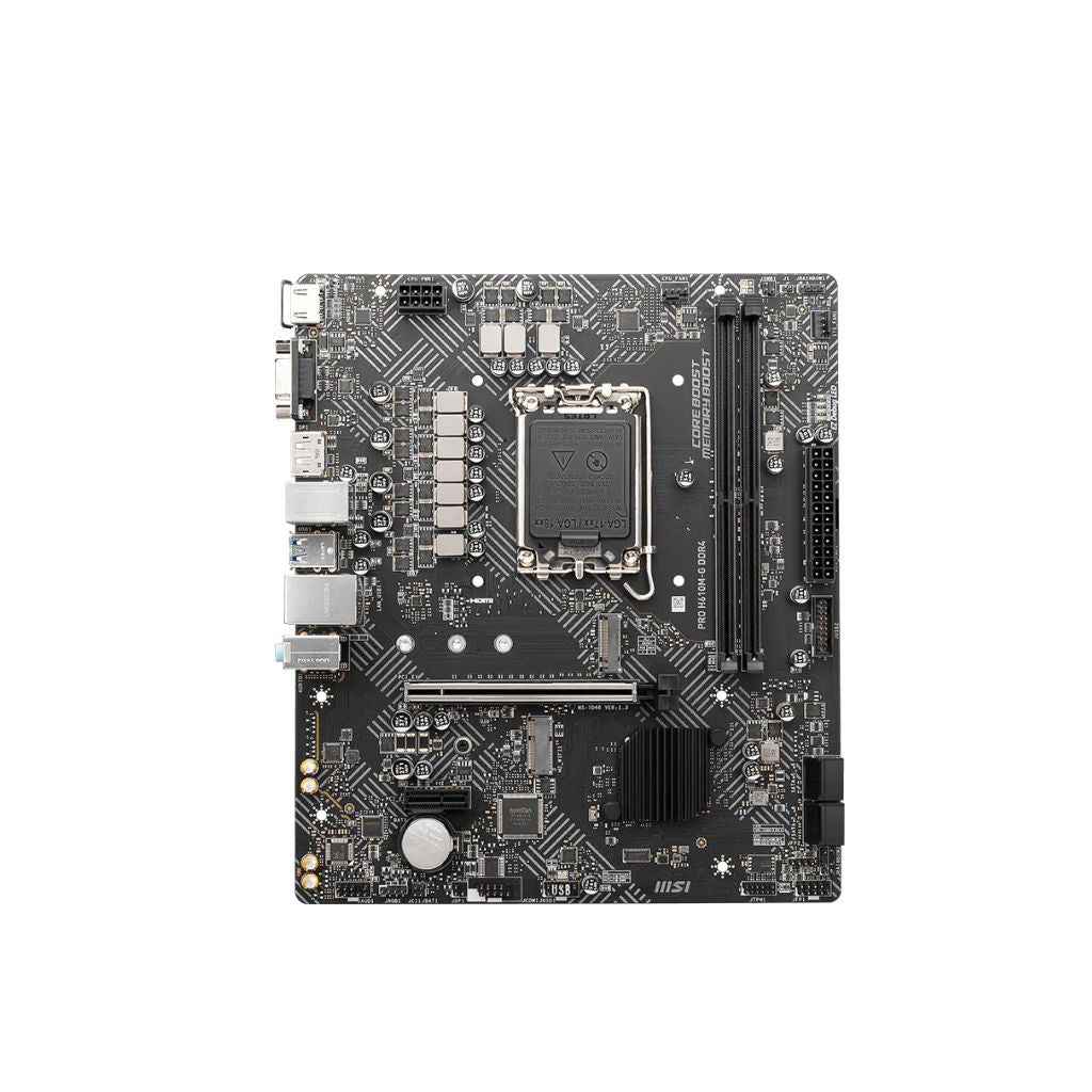 TJM MB MSI PRO H610M-G D4 Motherboard