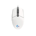TJM Logitech G102 White Wired Gaming Mouse