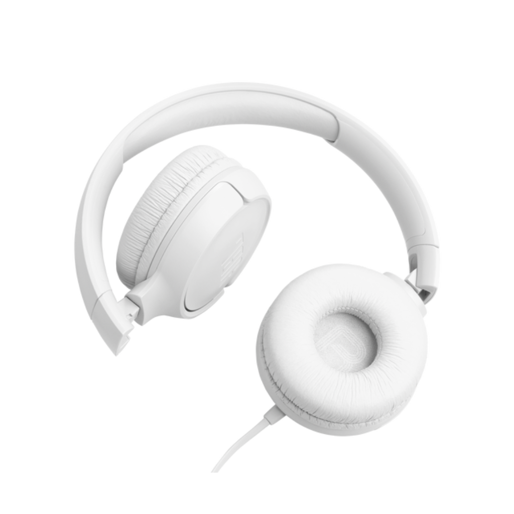 TJM JBL Tune 520C USB-C Hi-Res Wired On-ear headphones - White