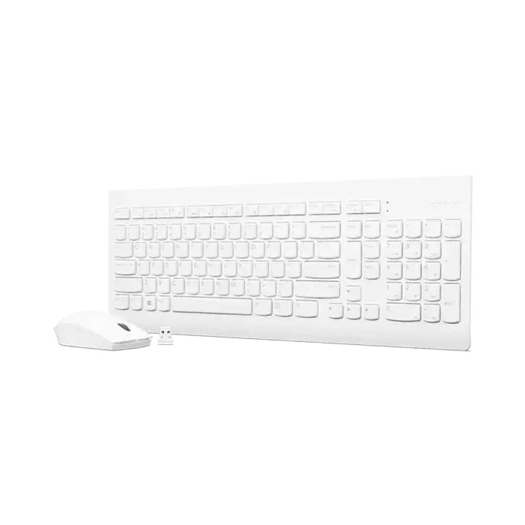 TJM Lenovo 510 Wireless Combo Keyboard & Mouse - White