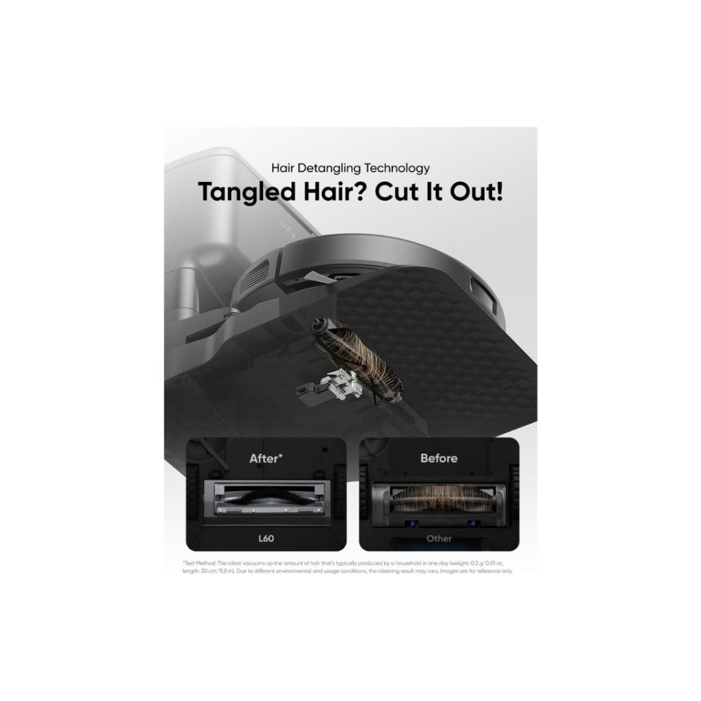 TJM Anker eufy L60 Hybrid Robot Vacuum with Self Empty Station - Black