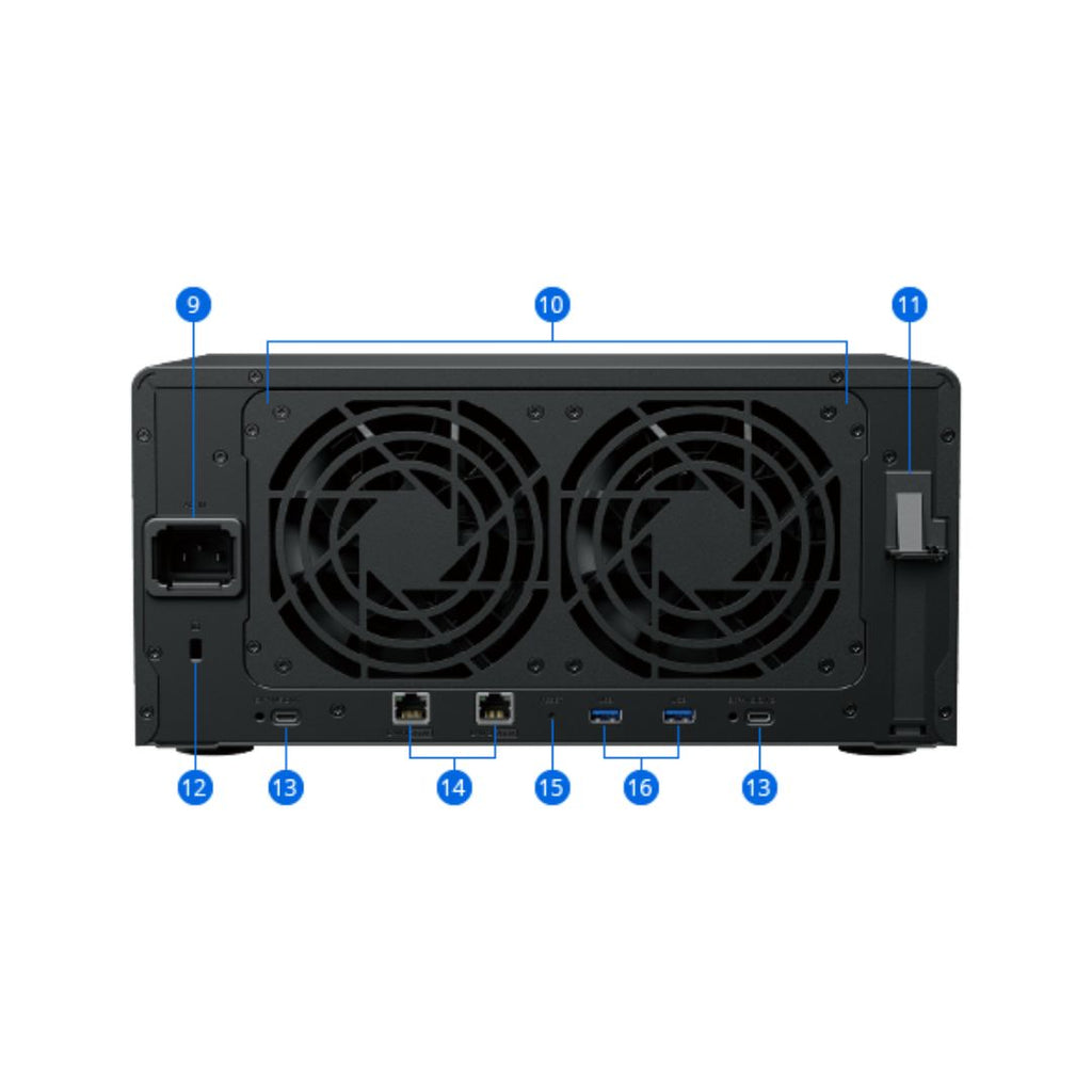 TJM Synology DiskStation DS1825+ Server