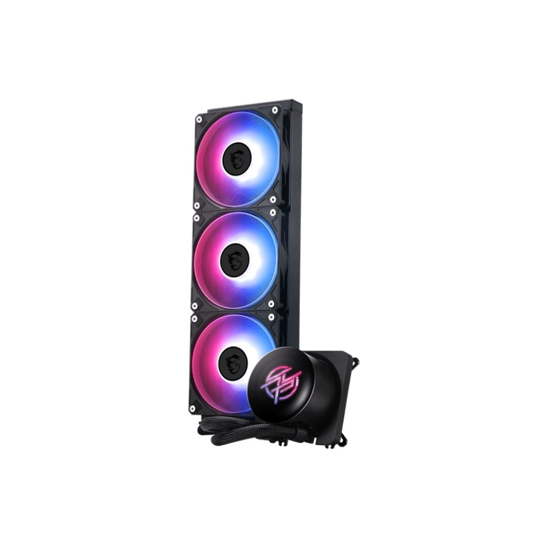 TJM MSI MPG CoreLiquid P13 360 AIO Liquid Cooler with LCD Screen - Black