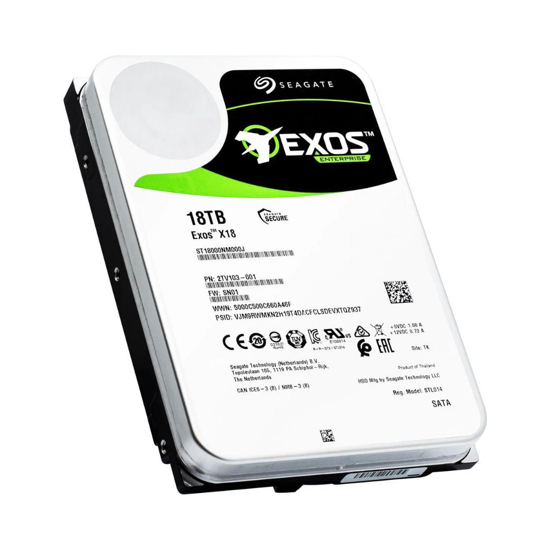 TJM Seagate Exos 3.5 Internal Storage HDD - 18TB