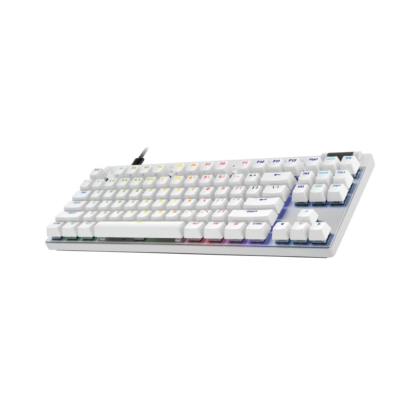 TJM Logitech G PRO X TKL RAPID Wired Gaming Keyboard - White