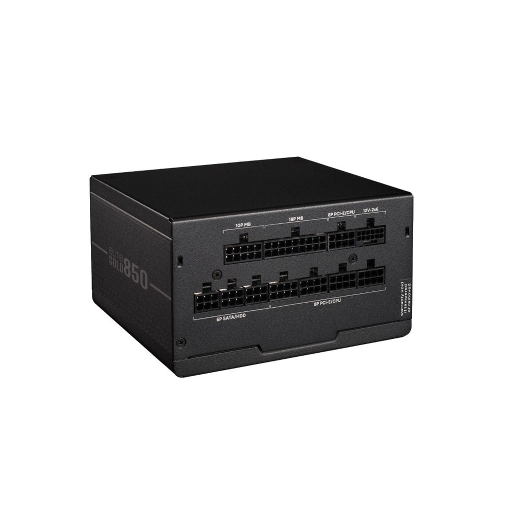 TJM Cooler Master ELITE 850W 80 Gold Full Modular - Black
