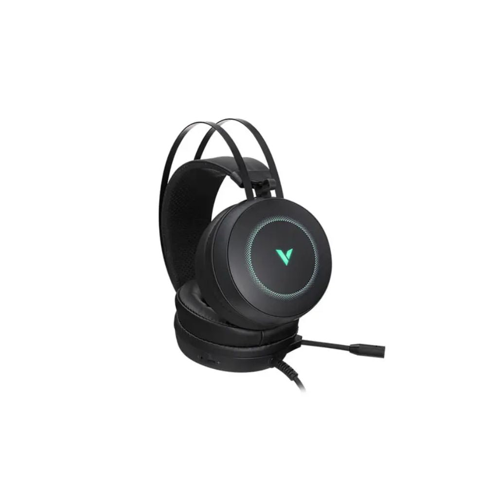 TJM Rapoo VH160 Virtual 7.1 Wired Gaming Headset - Black