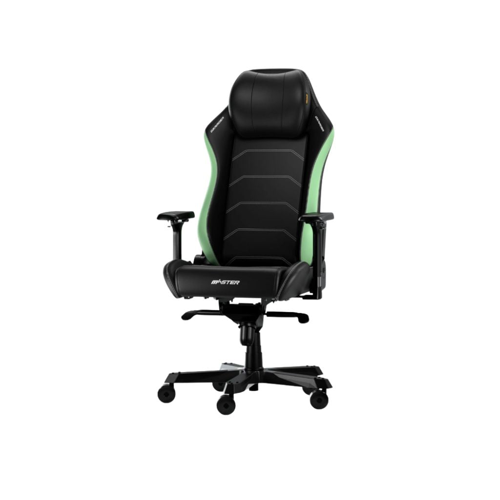 TJM DXRacer MASTER Gaming Chair EPU Leather - Black and Green