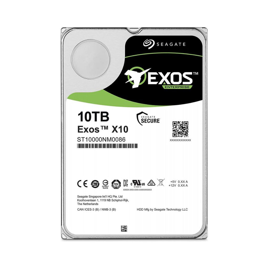 TJM Seagate Exos 3.5 Internal Storage HDD - 10TB