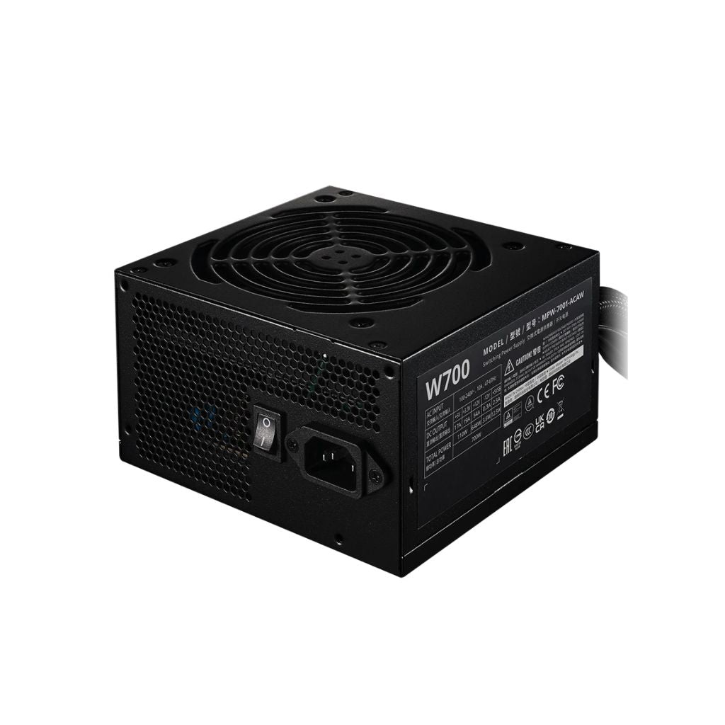 TJM Cooler Master ELITE NEX 700W 80 White Non-Modular - Black