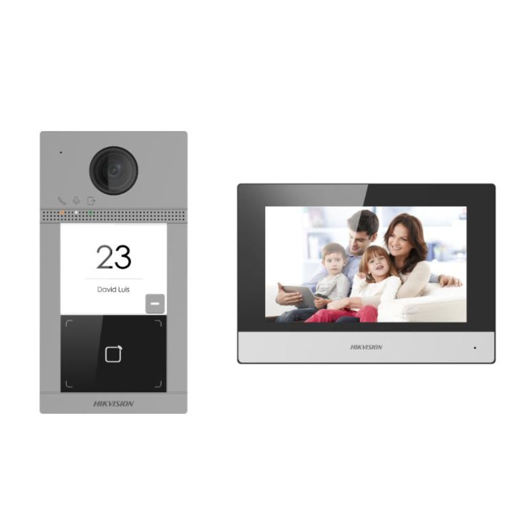 TJM Hikvision 2MP (124°) IP Video Intercom DS-KIS604-P(C)