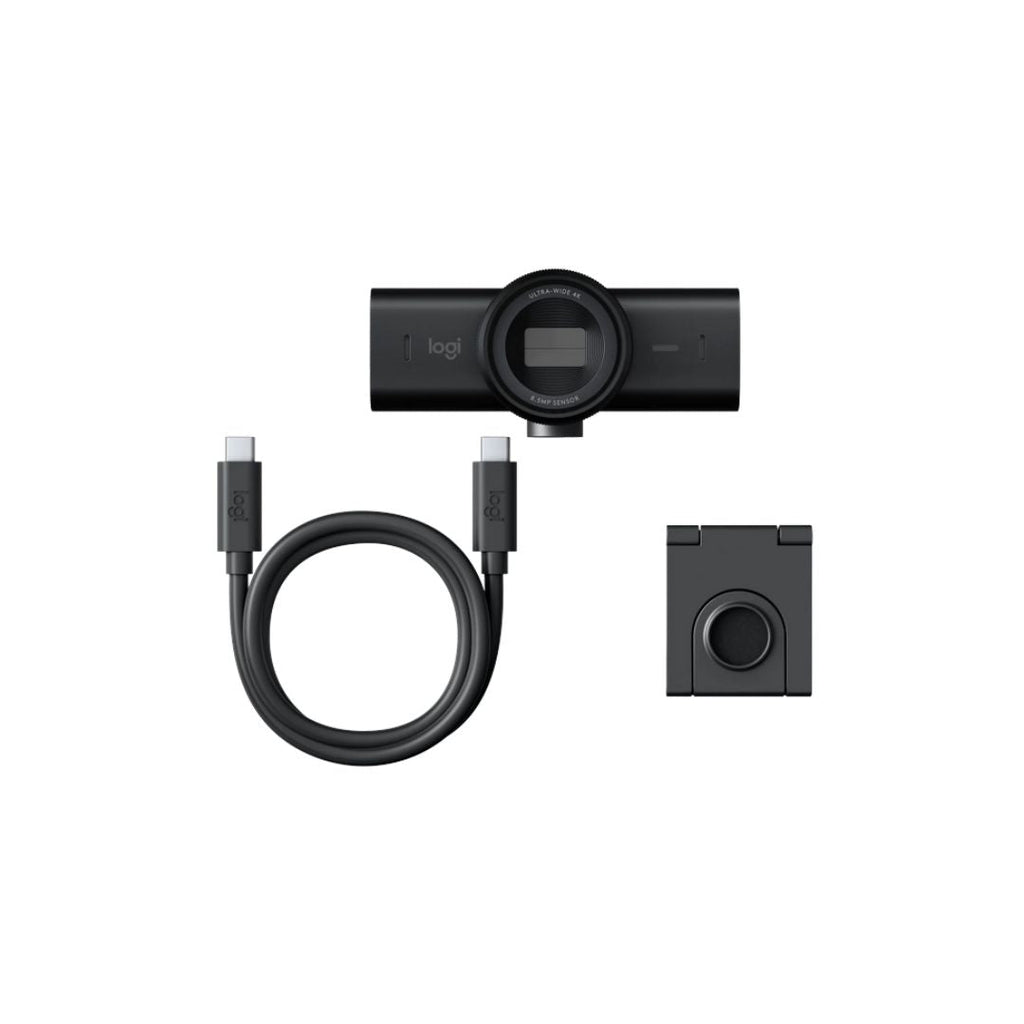 TJM Logitech MX Brio 4K Webcam - Black