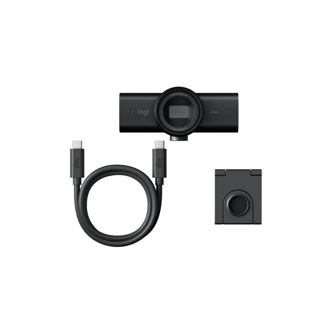 TJM Logitech MX Brio 4K Webcam - Black