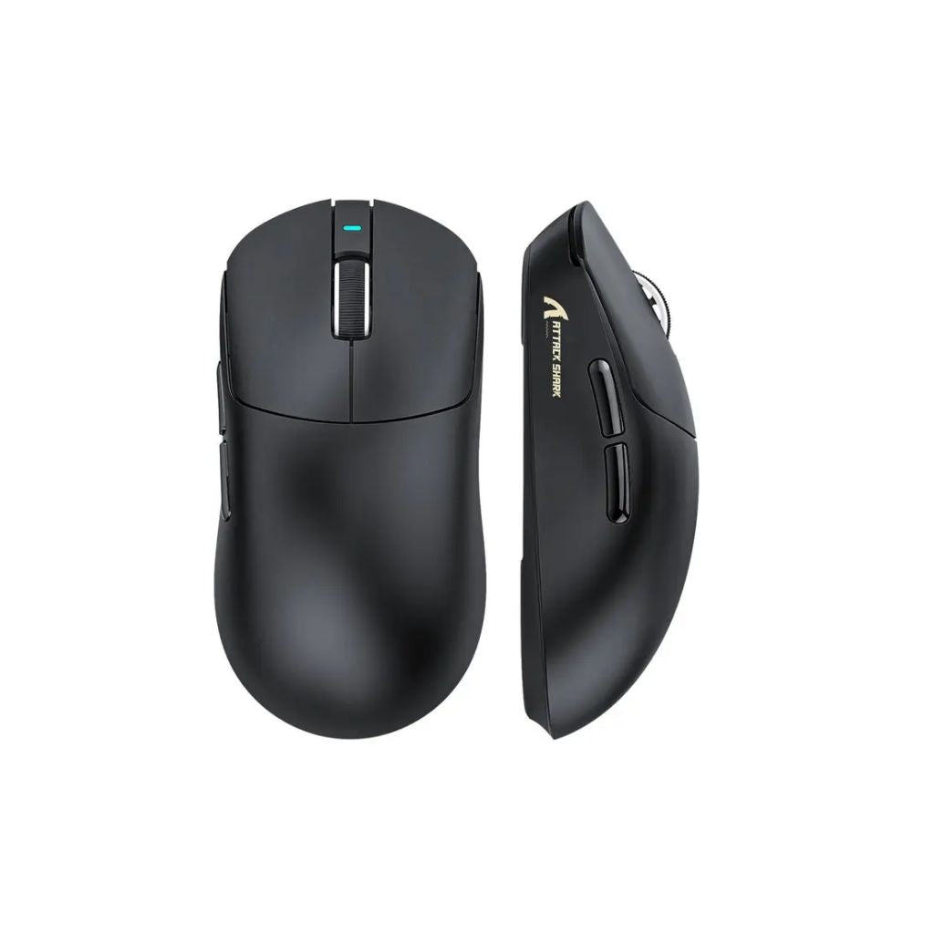 TJM ATTACK SHARK X8 Pro Tri-mode Wireless Gaming Mouse - Black