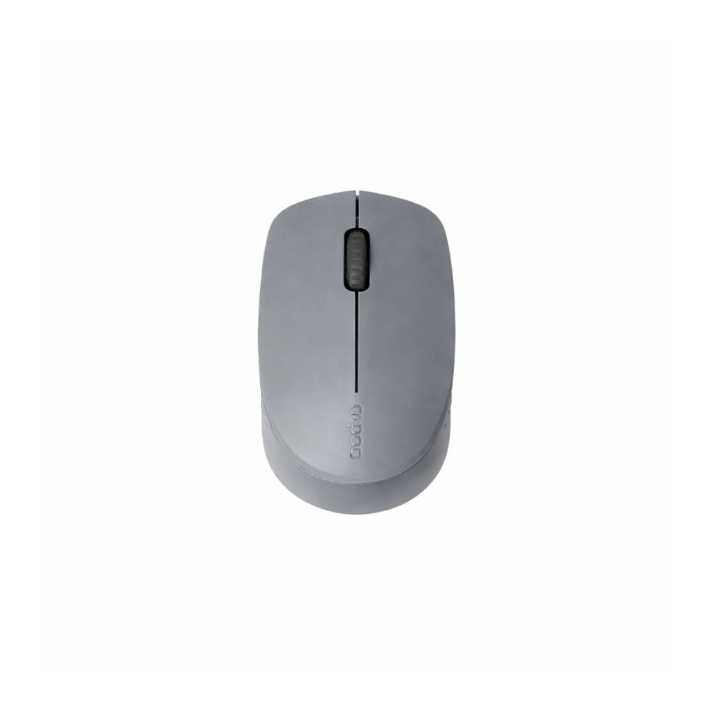 TJM Rapoo M100 Silent, Multi Device, Wireless, Bluetooth, Mouse - Dark Gray