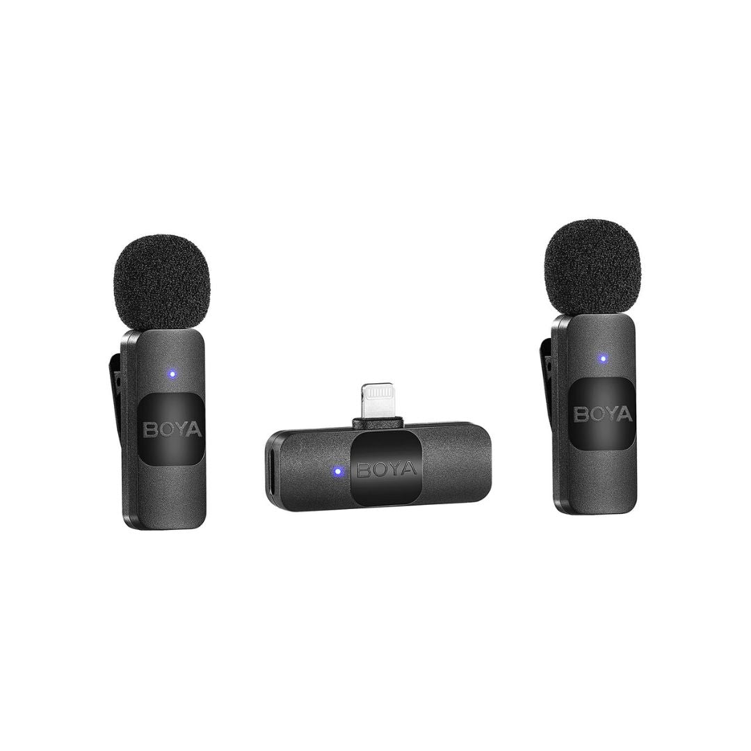 TJM BOYA BY-V10 Wireless Neck Microphone with Lightning Connection