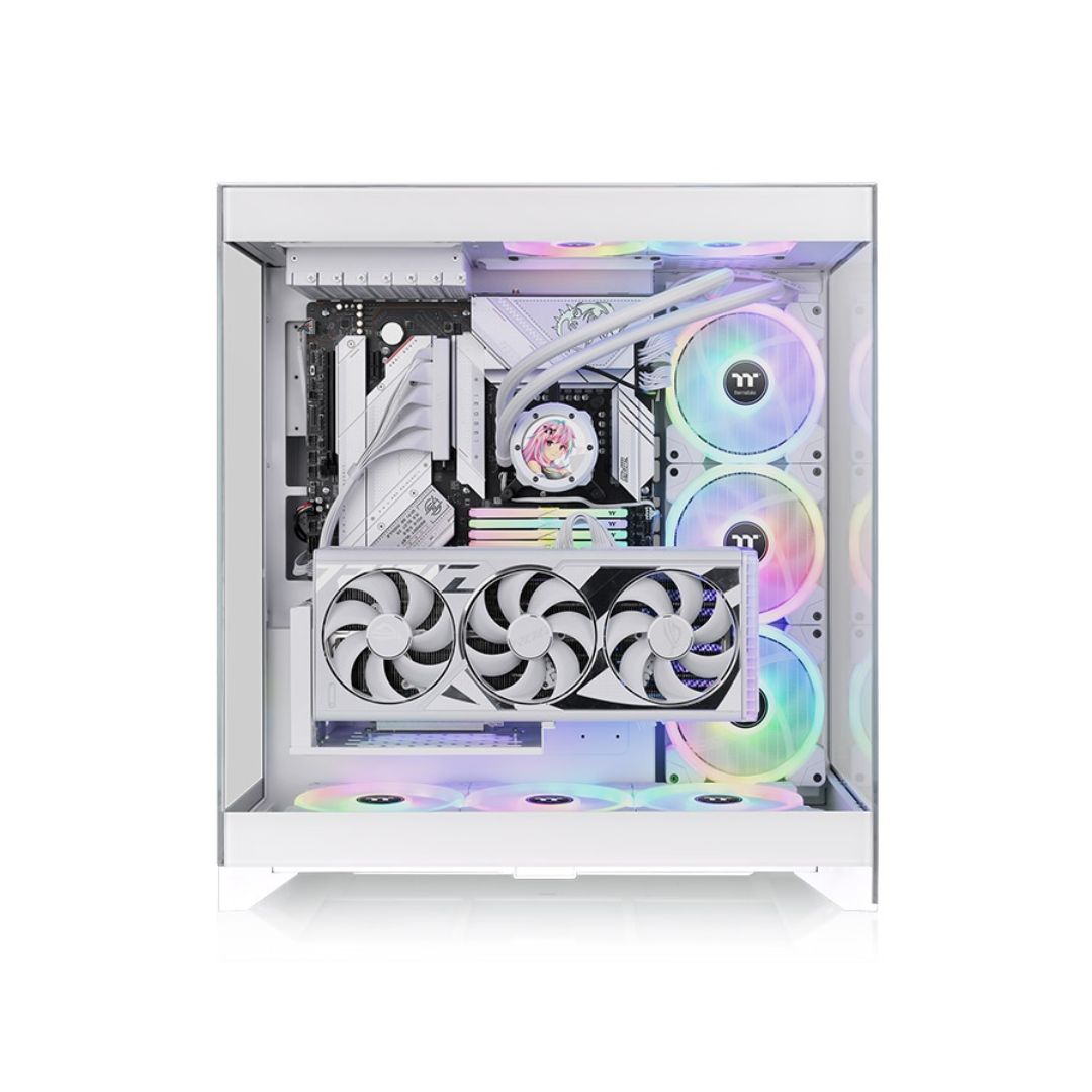 TJM Thermaltake CTE E550 TG Mid Tower - Snow