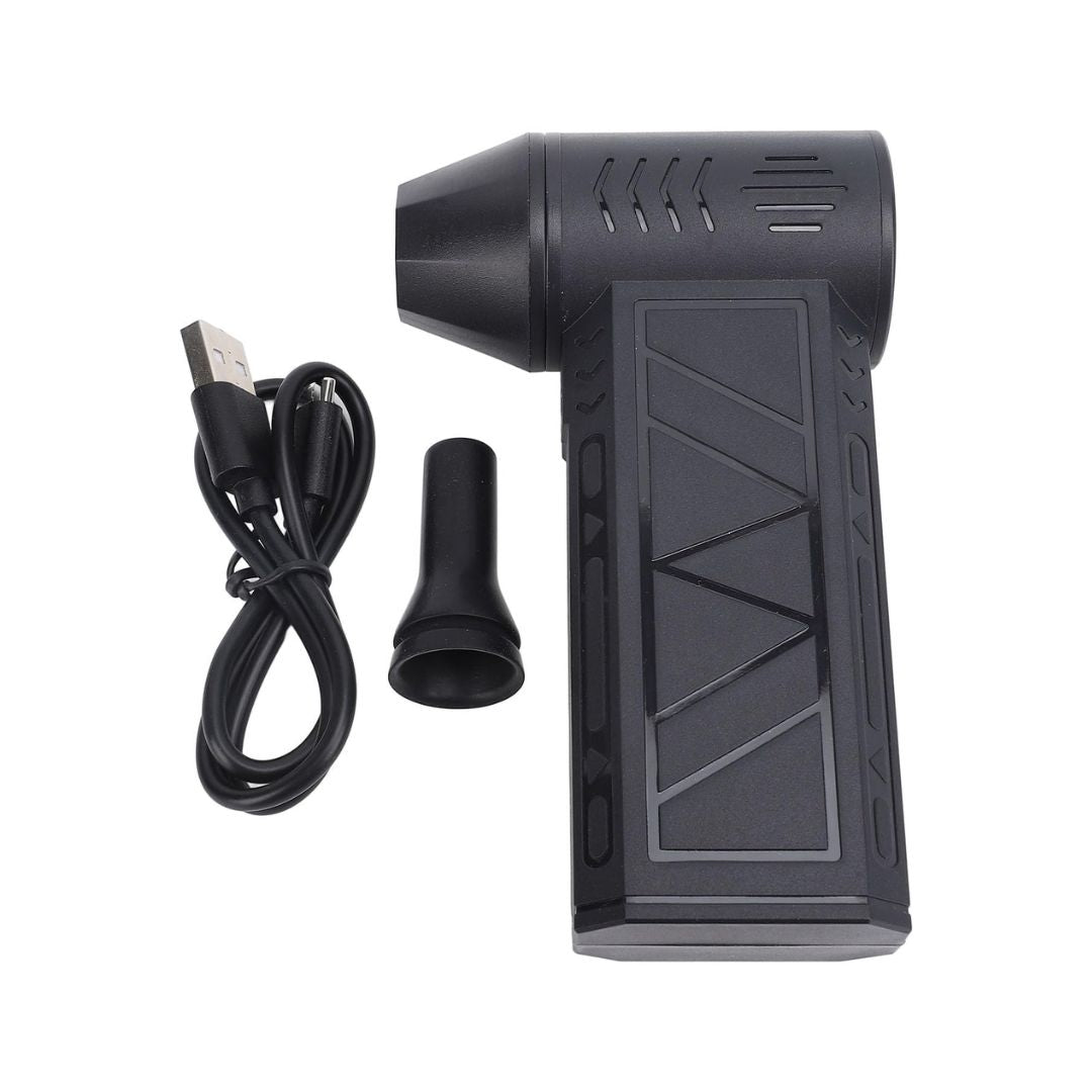 TJM Compressed Handheld Turbine Fan Rechargeable Mini Blower